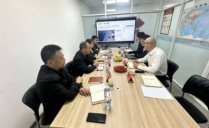 省软件协会秘书长陈云贺一行莅临河南710公海考察交流，共探软件行业发展新路径